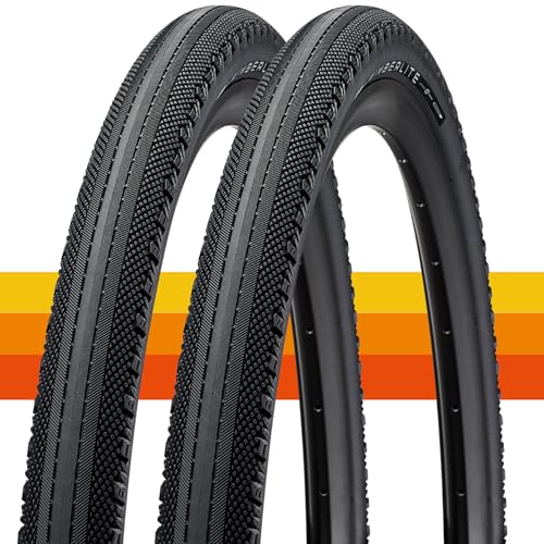 AMERICAN CLASSIC Gravel Bike Tire, All-Road Speed, Gravel Grip - Kimberlite, 700 x 35c, 700 x 40c, 700 x 45c, 700 x 50c, 650b x 47 (700 x 35c - Black - Tubeless), 2 Pcs