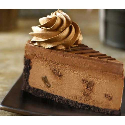 10 inch Godiva Double Chocolate Cheesecake, 80 Ounce - 2 per case.