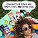 Chum Fruit Bites 100% Real Fruit Snacks–Variety, 12-Pack | Non-GMO, No Added Sugar or Preservatives | Healthy Snack | Top 12 Allergen & School Friendly, Nut-Free, Gluten-Free, Vegan, Kosher, Paleo