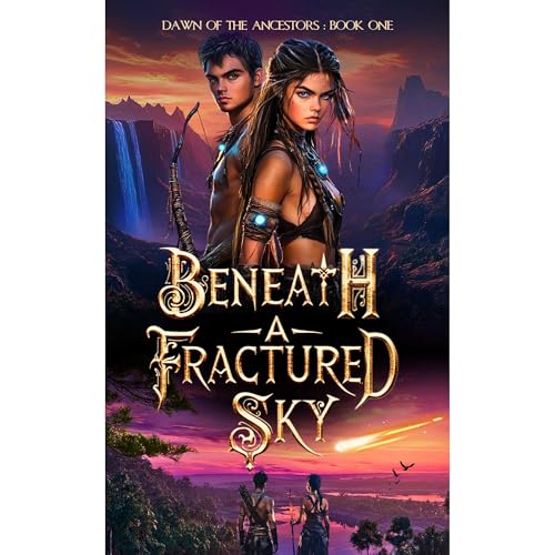 Beneath a Fractured Sky Audiolibro Por J.P. Silverwood arte de portada