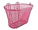 Biria Basket with Hooks Pink, Front, Removable, Children Wire mesh Small Kids Bicycle Basket, New, Solid, Pink