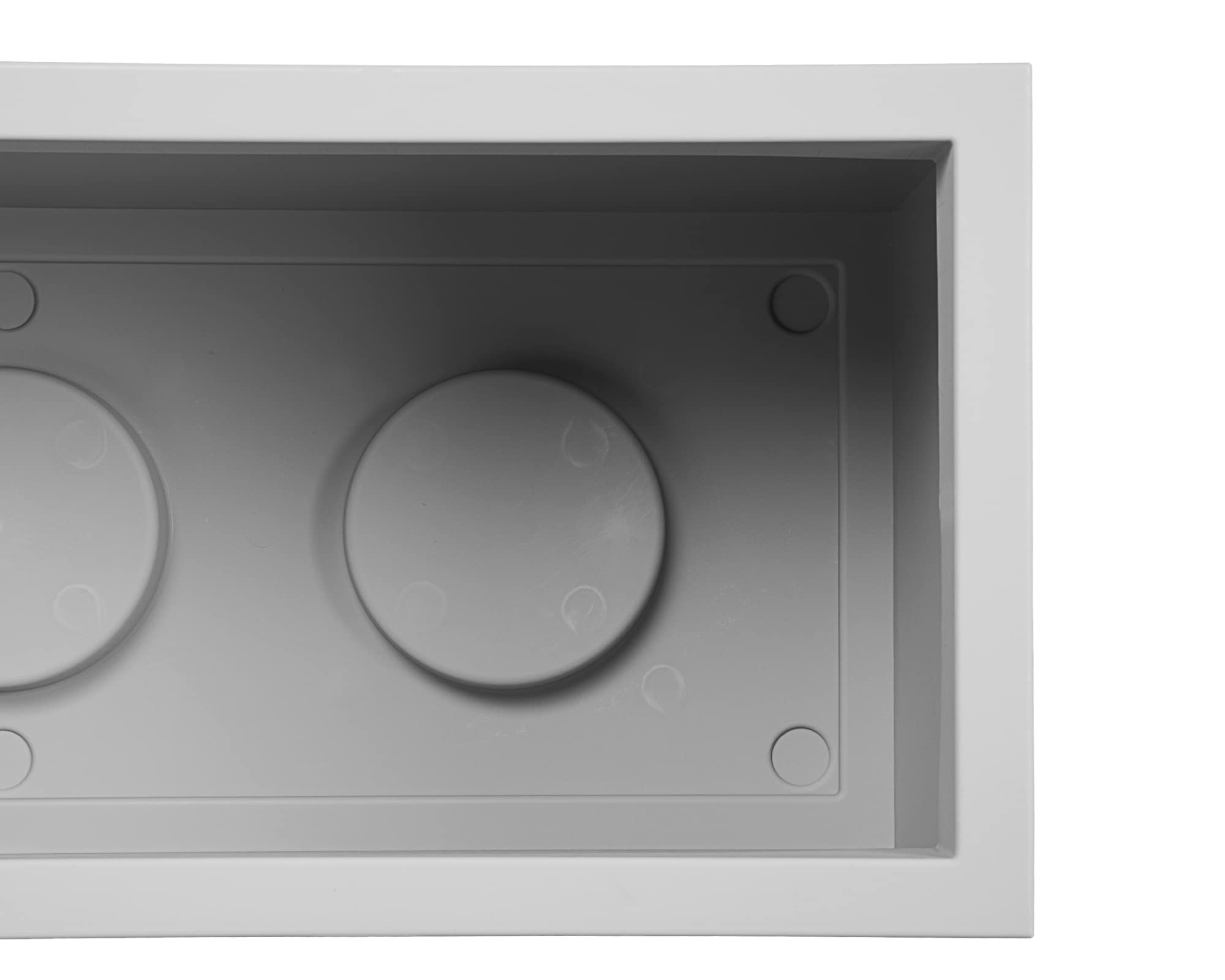 Ondis24 Pflanzkübel Basalt, 57L Pflanzvolumen, rechteckig, Blumenkasten mit Wasserspeicher in Beton-Optik, Balkon Terrasse, Blumenkübel (Grau, 57 Liter)