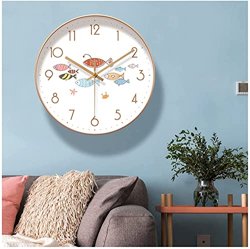 Horloge contemporaine de salon pour une décoration murale zen