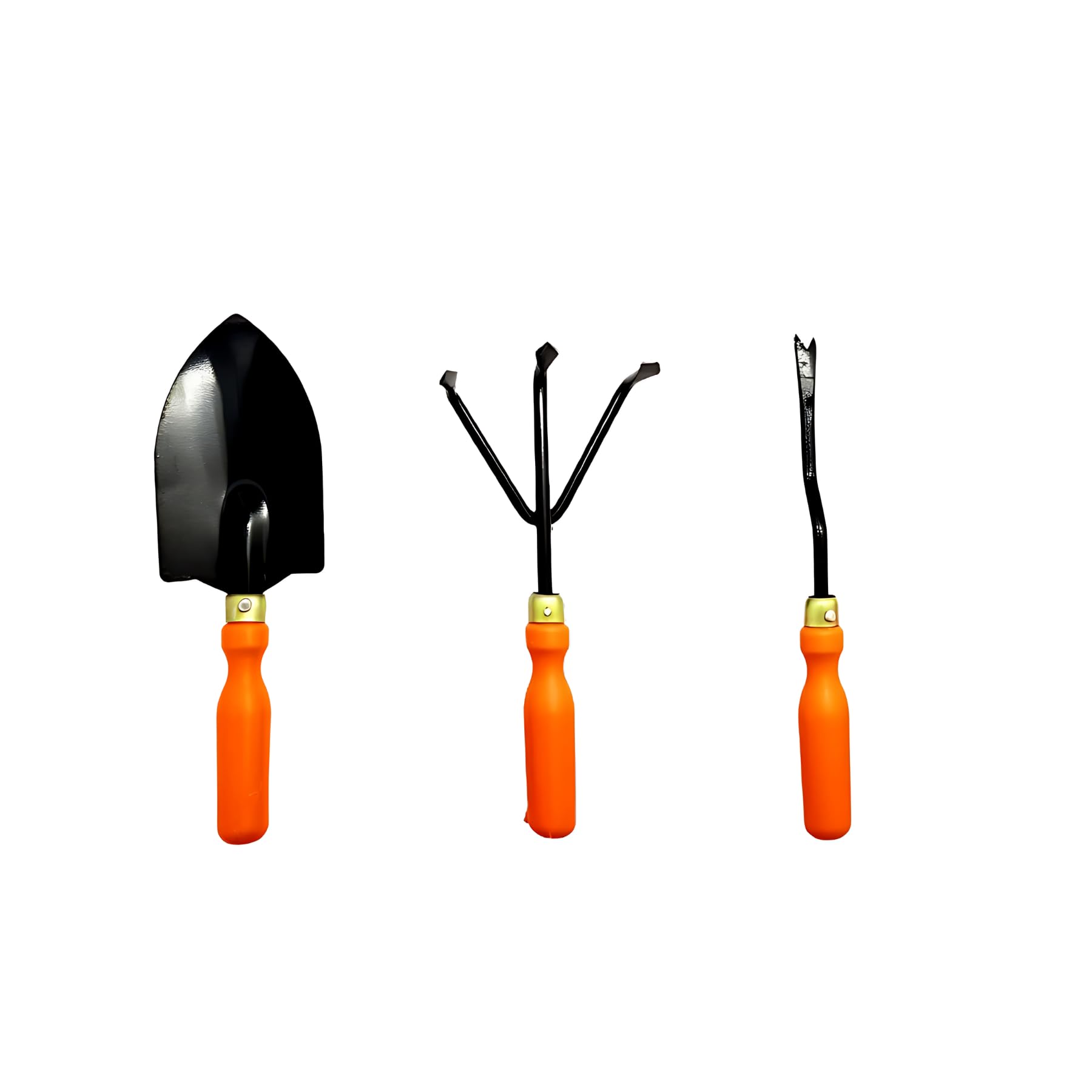 BRIGHT Enterprises Garden Tools Set Combo of 3 pcs (Big Trowel, Hand Cultivator, Weeder) | Heavy Duty Gardening Tools For Home Garden | Garden Tools Kit | Premium Garden Tool Set | Gardening Tools Kit (B0D5QNQQLZ) Amazon Price History, Amazon Price Tracker