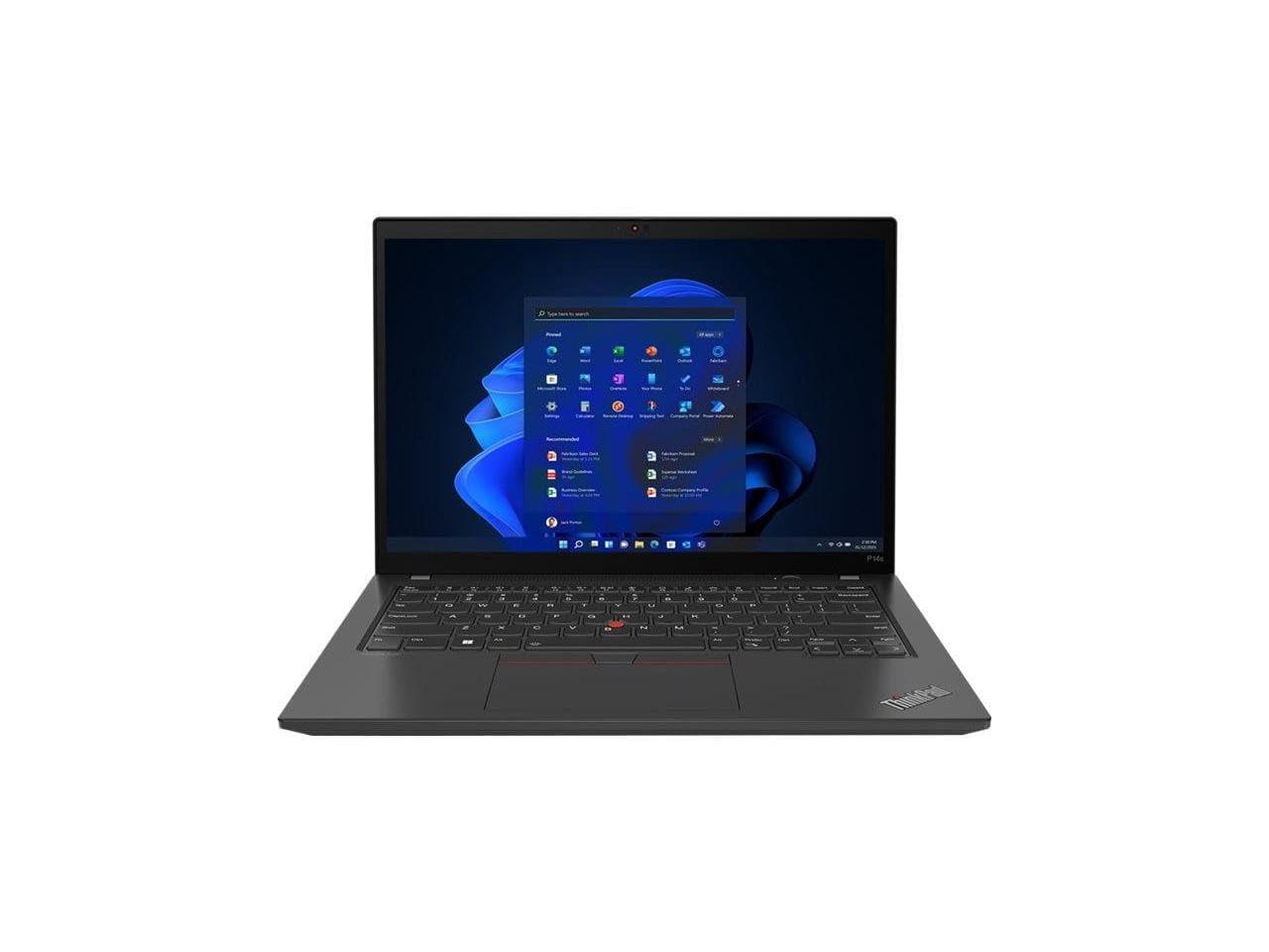 ThinkPad P14s Gen 4 2024 Laptop, 8-Core AMD Ryzen 7 PRO 7840U, 14" WUXGA IPS Display, AMD Radeon 780M Graphics, 16GB LPDDR5 512GB SSD, Backlit Keyboard, Fingerprint, Wi-Fi 6E, Win11 Pro