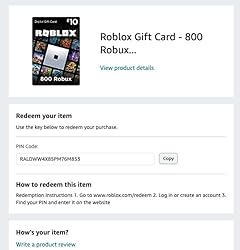Roblox Gift Card 1 200 Robux - 51CS9unrBwL. SY250