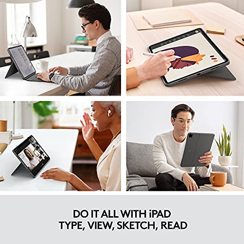 Logitech 920-010097 Combo Touch Ipad Pro 12.9-Inch (5Th, 6Th Gen - 2021, 2022) Keyboard Case thumb #1