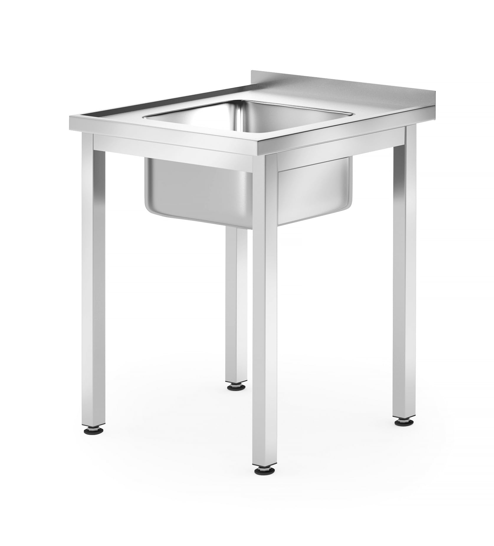 Évier avec table HENDI gain de place en inox pour optimiser les petits espaces - 2