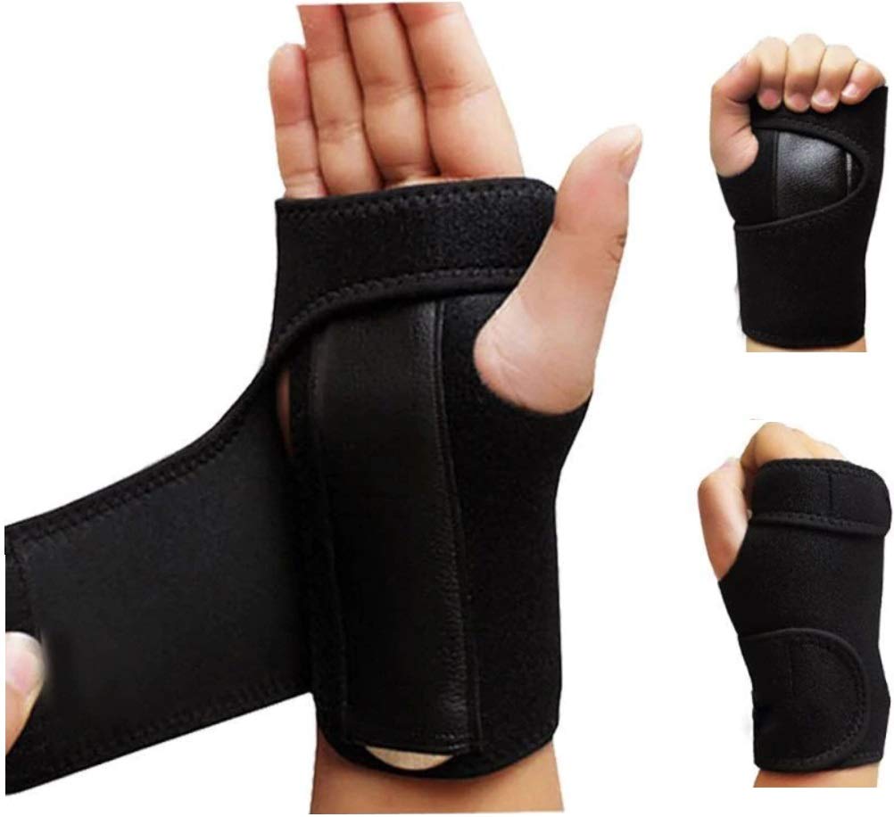 Regain R1 Carpal Tunnel Recover Wrist Brace with Removable Splint and Adjustable Support Wrap Universal Size Right Hand