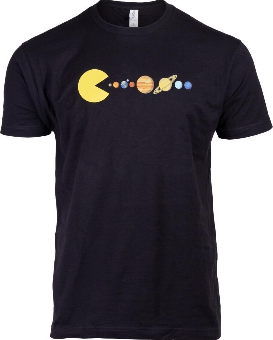 Funny Science Tshirt for Men or Women-Graphic Humor Space Tee Astronomy Gifts for Nerd, Solar System Planets Physics Teacher