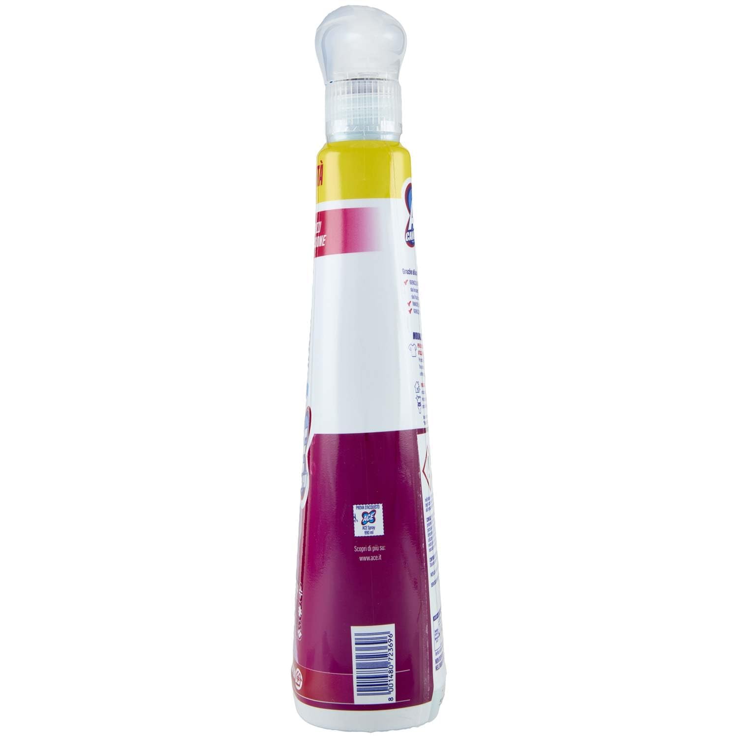10x Ace Candeggina Mousse Spray, 690 ml,+ Italy Shop Service Kostenloser Schlüsselanhänger