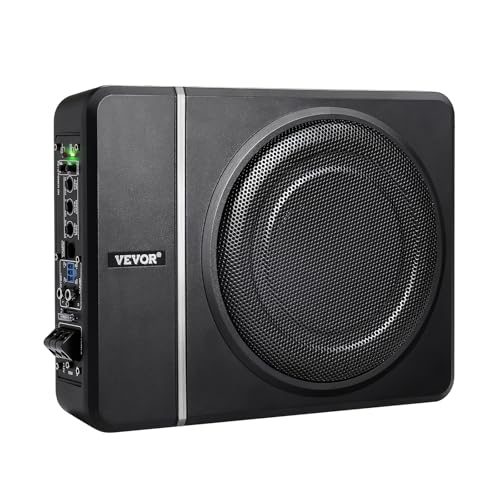 VEVOR 8" 240W Underseat Car Subwoofer, Slim Powered Car, photo 4 of 4
