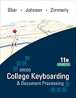Algopix Similar Product 3 - Gregg College Keyboarding  Document