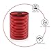 VIABRICO 14AWG 100FT Electrical Wire Cable 2 Conductors Red Black Cable Hookup LED Lighting Strips Flexible Wire Extension Cord 14 Gauge Copper Clad Aluminum Copper Wire 12V/24V DC Cable