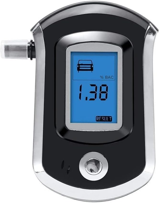 Digital Alcotest Alcohol Breathalyzer Tester Test Breath Analyzer Detector