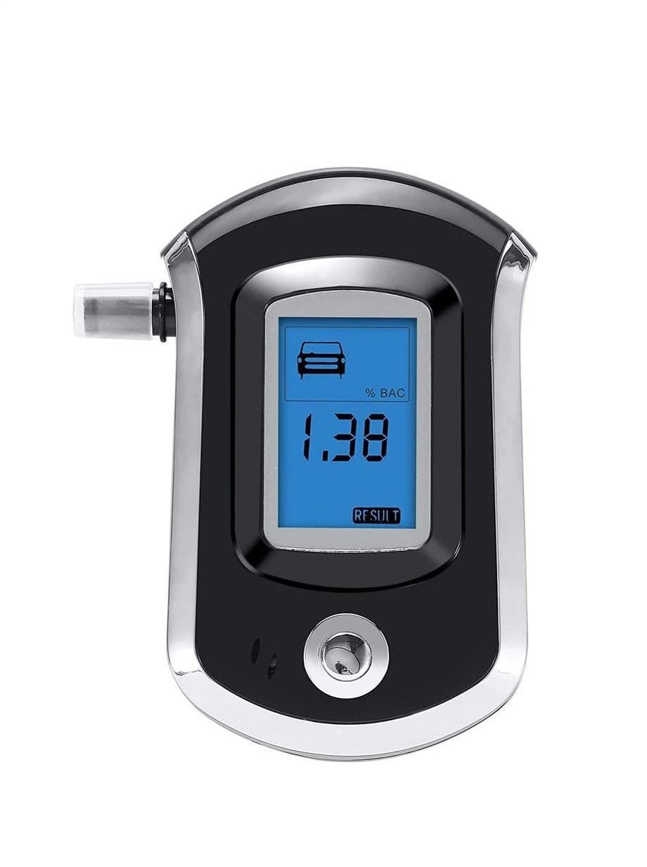 Digital Alcotest Alcohol Breathalyzer Tester Test Breath Analyzer Detector