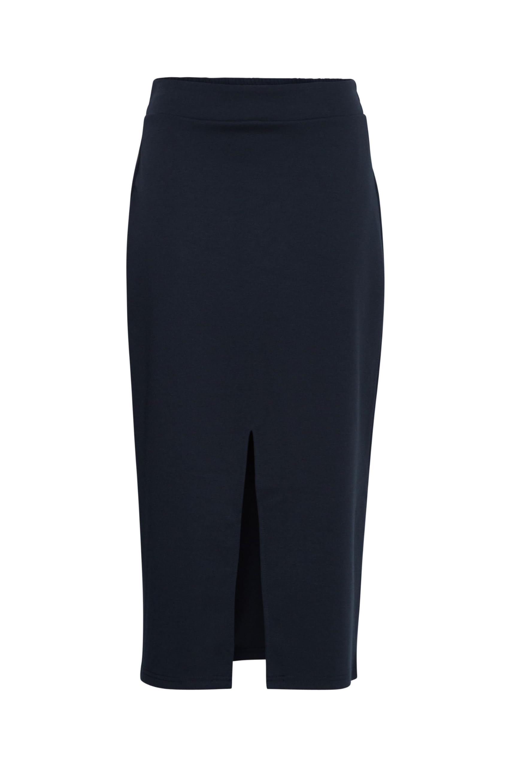 ICHI IXKATE Damen Rock Lang Bleistiftrock elastisch Regular fit