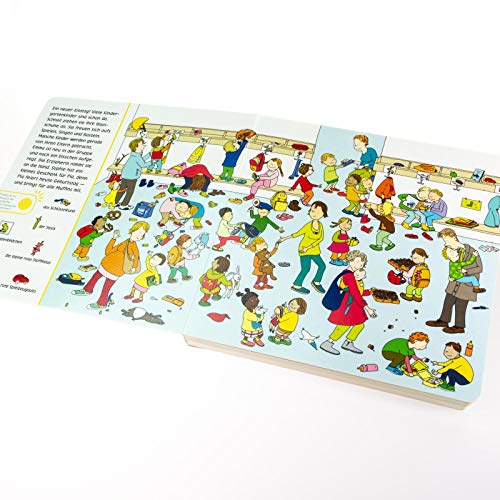 Hör mal (Soundbuch): Wimmelbuch: Im Kindergarten: Zum Hören, Schauen und Mitraten ab 2,5 Jahren. Ein wimmeliger Mitmachspaß