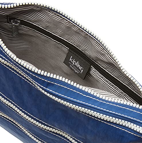 Kipling Womens Womenâ’s Alvar Bag, Super Light, Durable Messenger Bag, Nylon Shoulder Crossbody Bag, Admiral Blue, 13 L X 10.25 H 1.75 D Us #TOP4