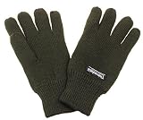 Strick-Fingerhandschuhe, Thinsulatefütterung, oliv, Größe XL