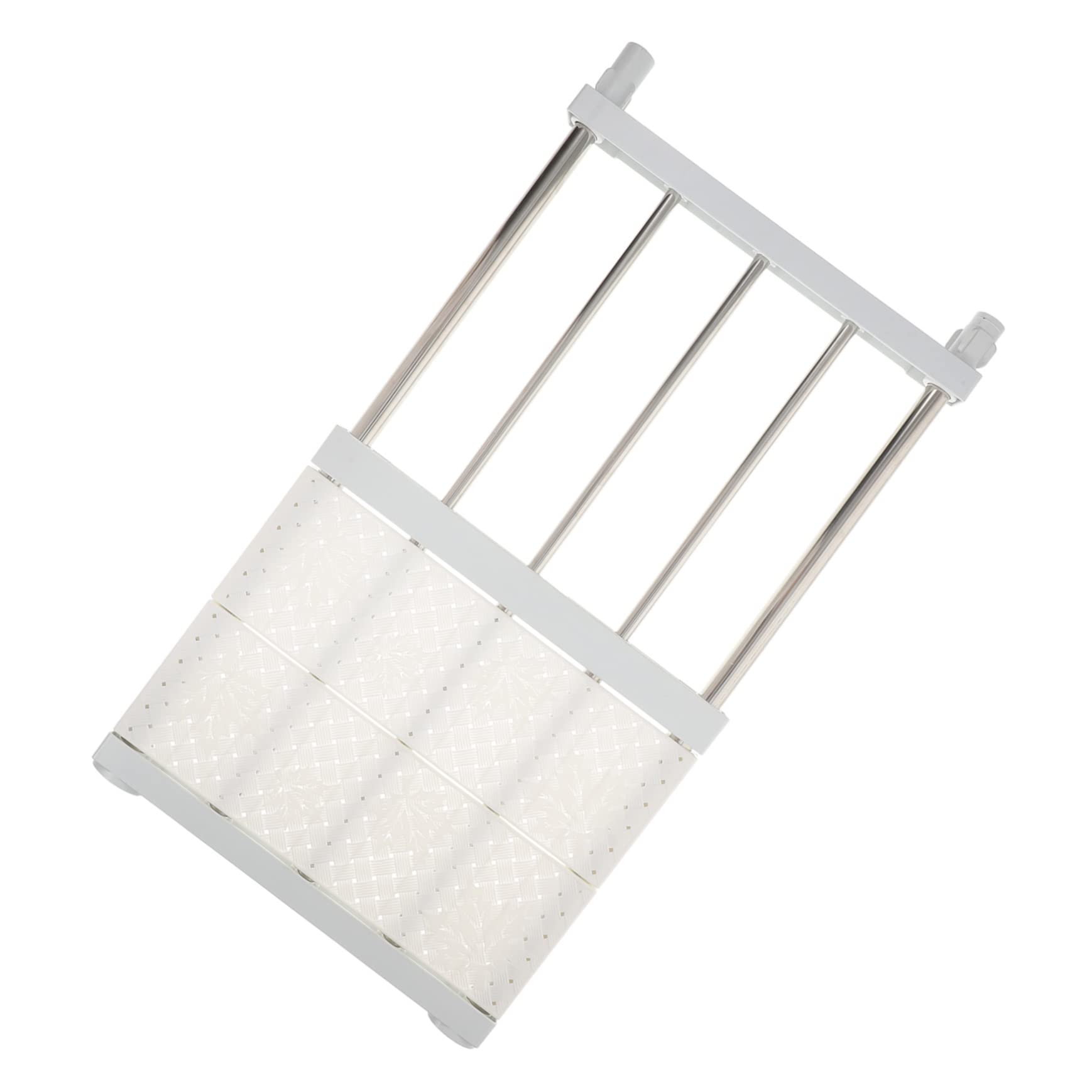 CAXUSD Retractable Shelf Wardrobe Shelf Wall Bracket Bathroom Rack Fine Adjustment Strong Support