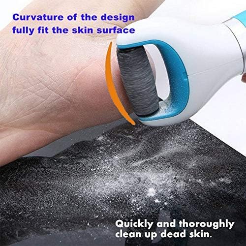 7 Pack Include 3 Extra Coarse & 2 Regular Coarse & 2 Soft Touch Replacement Roller Refill Heads Compatible with Amope Pedi Pefect Electronic Foot File