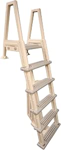 Confer Plastics 6000X Heavy Duty Above Ground Pool Ladder, Adjustable from 42 to 56 inches