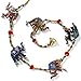 Produktbild Rastogi handicrafts Beaded Peacock Hota Wall / Door Hanging with Bell