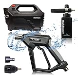 ながら洗車 イージーショット タンクセット 15Mpa グリーン 軽さ