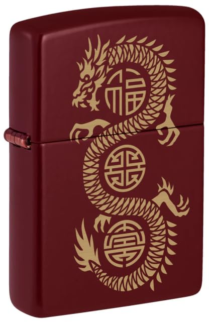 Briquet Zippo Dragon rouge 46834 idée cadeau de collection unisexe