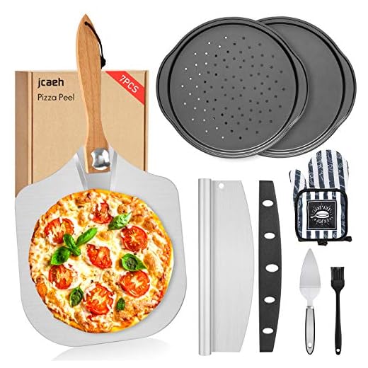 Complete 7-Piece Pizza Oven Accessory Set
