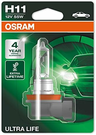 OSRAM ULTRA LIFE H1, halogen headlamp, 64150ULT-01B, 12 V passenger car, single blister (1 unit)