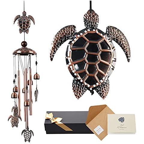 Floridliving Campanas De Viento De Tortuga Cover