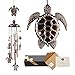 Floridliving Campanas De Viento Con Sonido Claro, Carrillon De Viento Conmemorativas Para Exteriores, Campana De Viento Para Decoración De Jardín Con Caja De Regalo Con Tarjeta De Mensaje (tortuga)