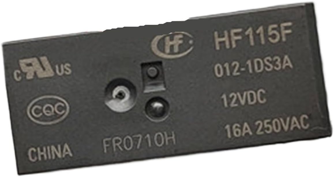 5 PCS HF115F 012-1DS3A 16A 12VDC Relay
