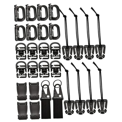 Parliky 30 Pc Outdoor Package Backpack Accessories Hiking Bag Camping Supplies Men Women