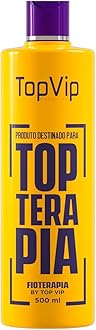 Top Vip Cosmetic FIOTERAPIA Brazilian Keratin Treatment 300ml, Organic, Conditioner for Fine, Frizzy Hair - Promotes Smoothness, Hydrated, Silky, Shiny, Compatible with Various Chemicals, 1 Fl Oz