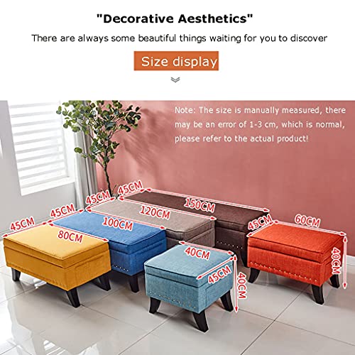 Pouf de rangement pliable pour optimiser les petits espaces - 5