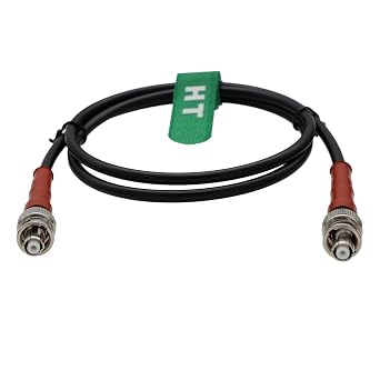 High Voltage 5kV 5000V SHV RP-BNC Cable for High-Voltage Piezo Amplifier Test Probe Ion Pump Video Recorder, Coax Connector, 5m