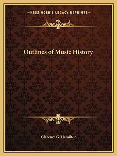 Outlines of Music History