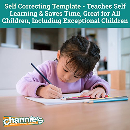 Channie’s Practice Handwriting & Printing Paper Workbook One Page A Day, 250 Pages Front & Back, 125 Sheets, Grades Prek – 1St, Size 8.5” X 11” Summer School, Summer Bridge #TOP6