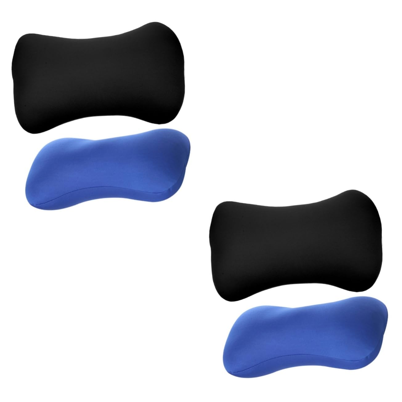 BESPORTBLE 4piezas Almohada De Viaje Ergonómica para Cuello Almohada Portátil para Dormir Oficina Coche o Camping