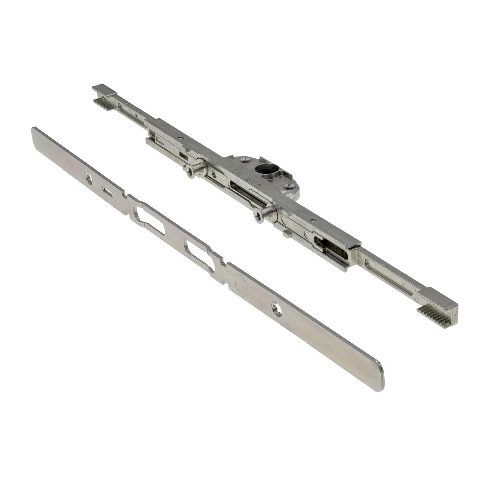 Maco Mk2 Non-Croppable Espag Shootbolt Window Lock Gearbox22mm  Backset / 9mm Cam Height from B&Q
