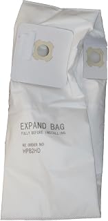 VacuMaid HPB2HD Utility Vac Filter Bag with two openings for UV Series Utility Vacs - Package of 3