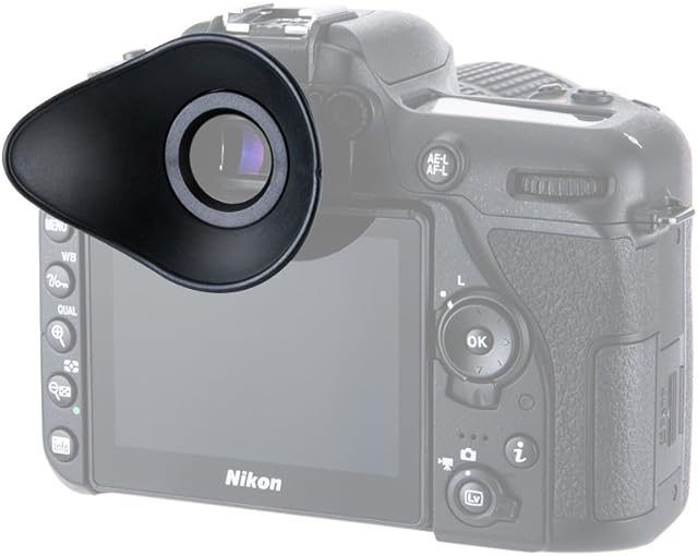 JJC Muszla oczna wizjer okularowy do aparatu Nikon D3400 D5500 D3300 D5100 D3200 D750 D610 D600 D5200 D7100 D7200 D5300 zastępuje Nikon DK-20 21 DK-23 DK-24 DK-25