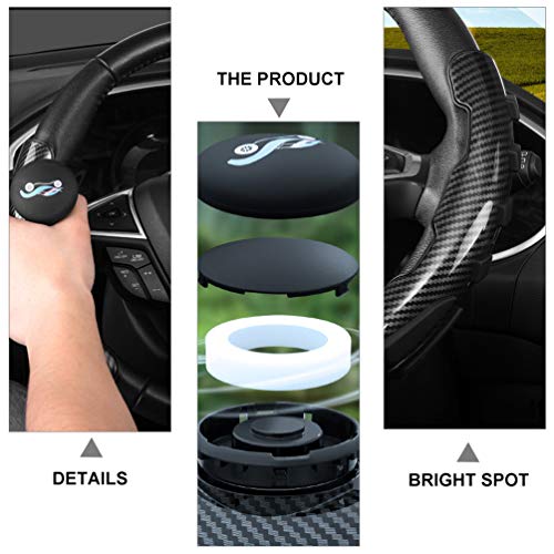 FAVOMOTO Tampa Do Volante Do Carro de Silicone Reforço Universal Do Spinner da Roda Acessórios para