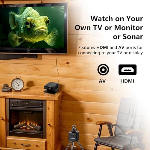 image for [FishPRO® 2026 Upgrade] Underwater Fishing Camera w/HDMI+AV - HD1080P
