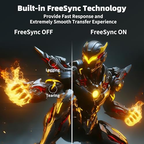 Image of Suncy 32 Inch Curved 1k 240Hz Gaming Monitor High Refresh Rate, FHD 1080P Gaming PC Monitor HDMI DP1.4, Curved 1500R, HDR,Metal Stand,VESA Compatible.