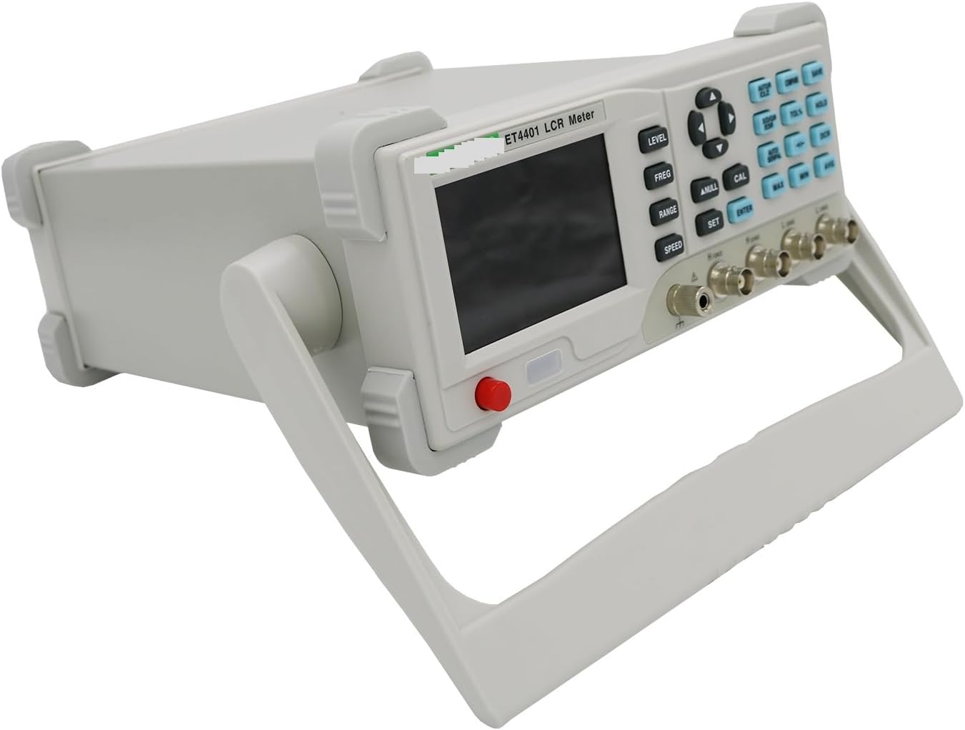 ET4401 ET4410 LCR Benchtop Digital Bridge Tester Desktop LCR Meter Capacitance Resistance Impedance Inductance Measure Meter for Electrical Testing(ET4410)