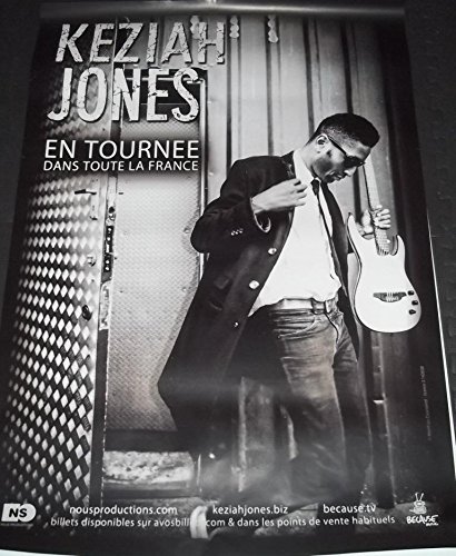 Poster Keziah Jones grande affiche deco originale a offrir pour les amateurs de musique